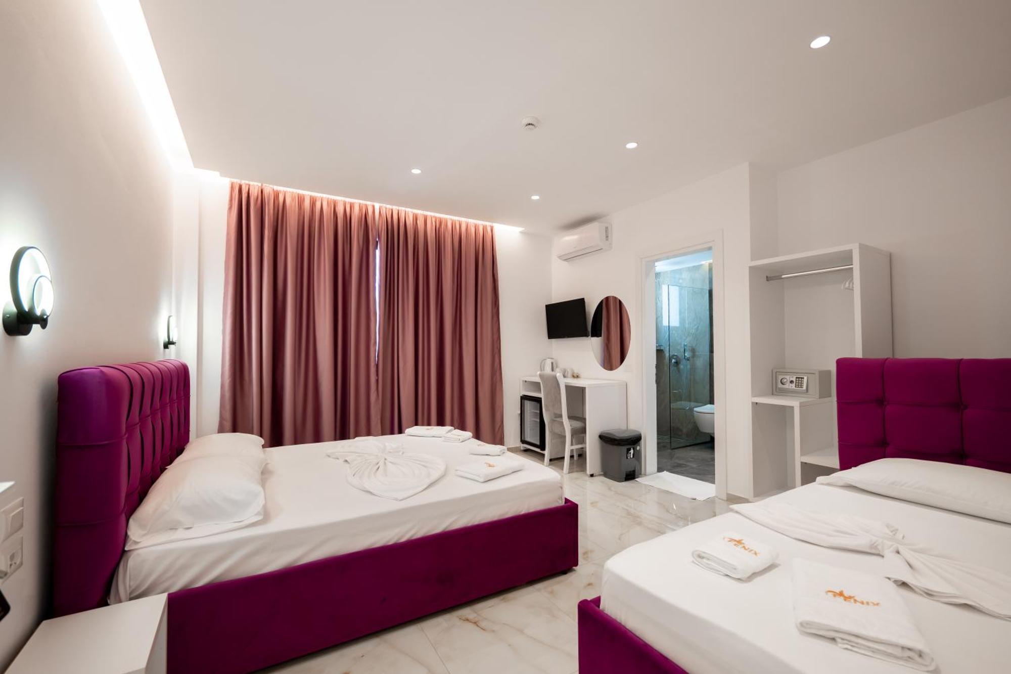 Feniks Hotel Ksamil Esterno foto